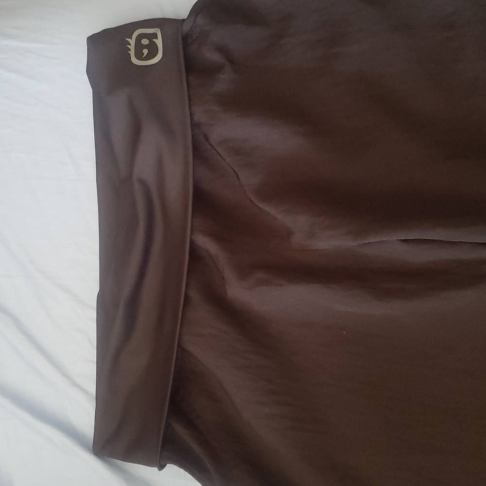 Spread Good Cheer Scrub pants with stretchy waist size large